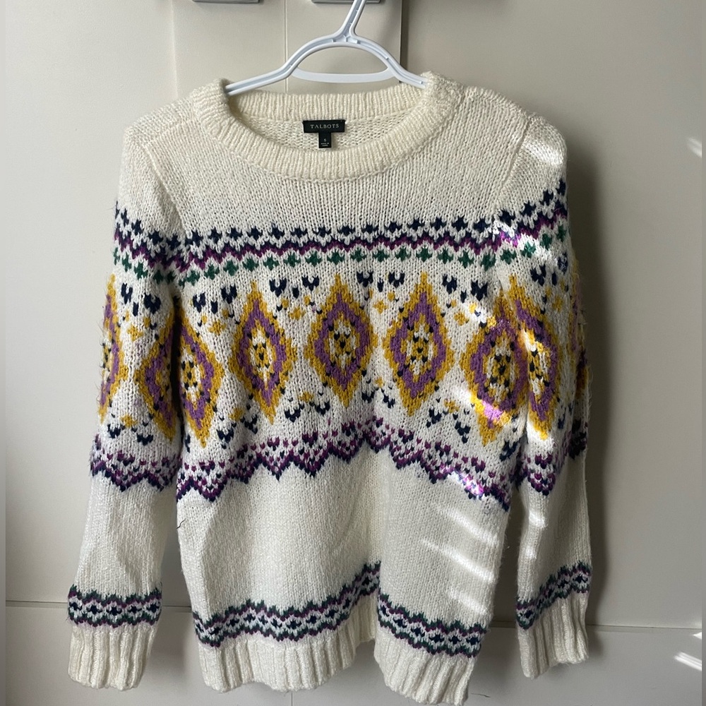 Talbots wool blend sweater